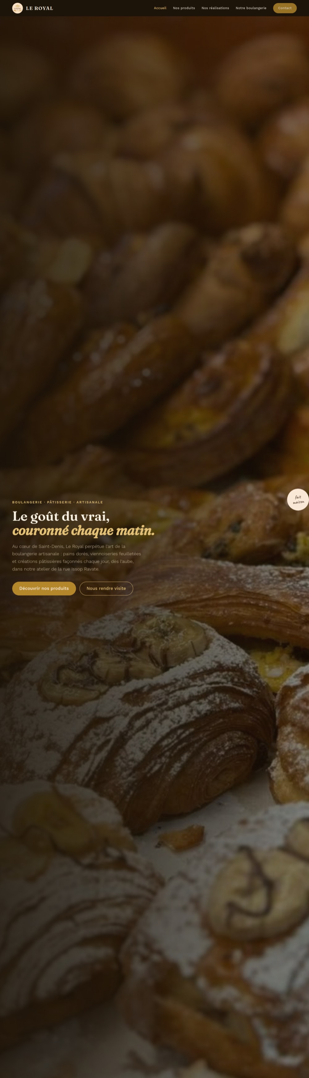 Aperçu du site Le Royal